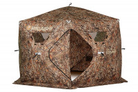 Зимняя палатка шестигранная Higashi Camo Sota Pro трехслойная