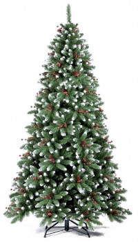 Ель Royal Christmas Seattle заснеженная шишки/ягоды 525180 (180 см)