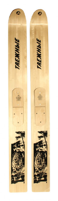 Лыжи Таежные Маяк деревянные 175*18 см