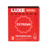 Текстурированные презервативы LUXE Royal Extreme - 3 шт. Текстурированные презервативы LUXE Royal Extreme - 3 шт.