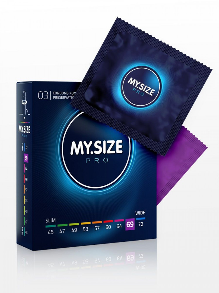 Презервативы MY.SIZE размер 69 - 3 шт. 