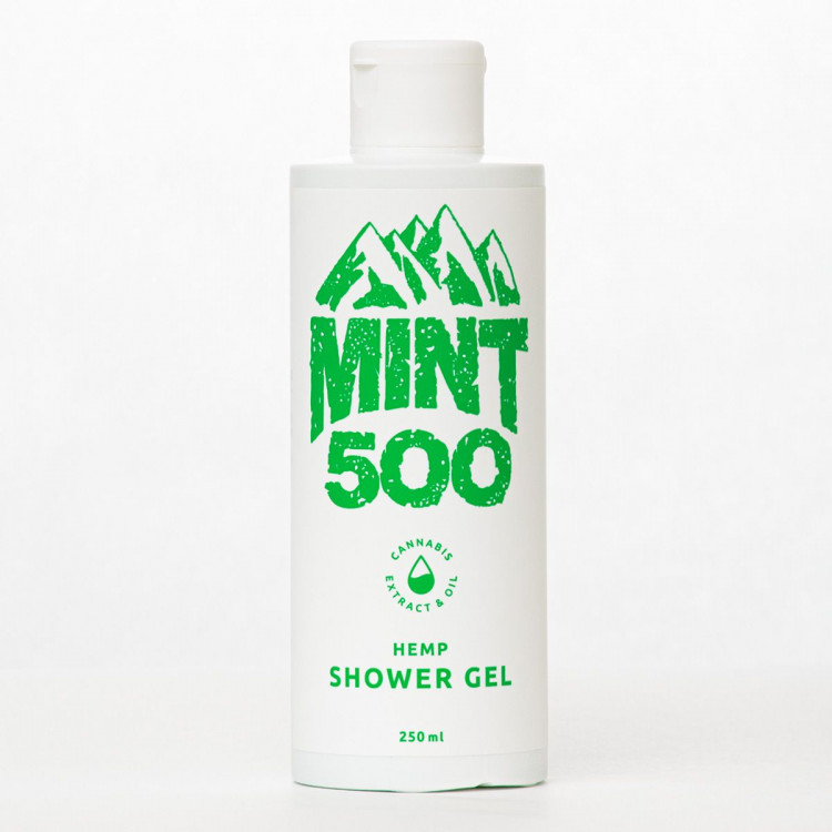 Успокаивающий гель для душа Mint500 Hemp Shower Gel - 250 мл. 