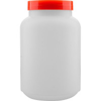 Емкость для сока «Пробар» с крышкой;полипроп.;1,8л;D=9,H=19см;белый,в ассорт.