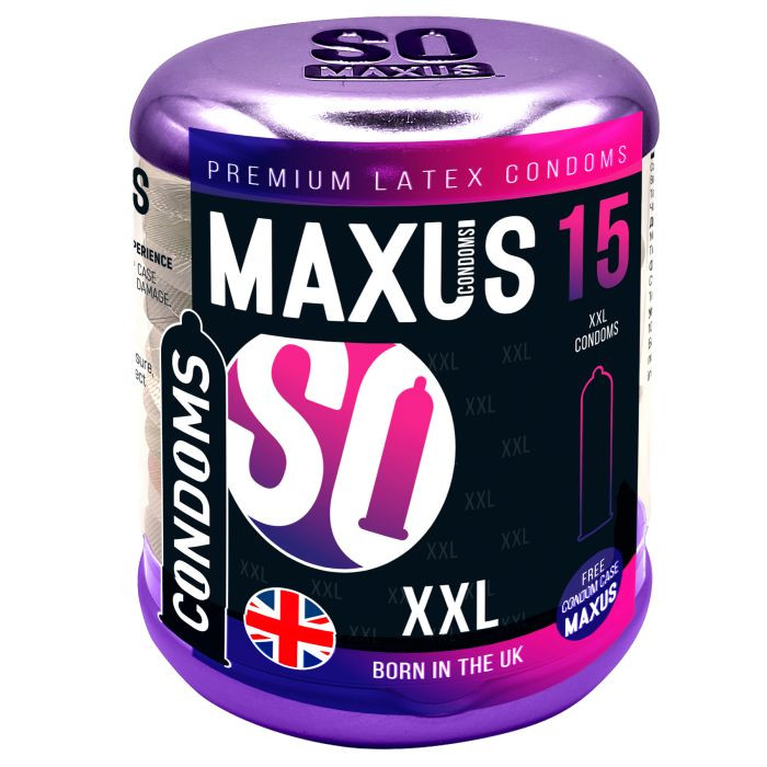 Презервативы Maxus XXL увеличенного размера - 15 шт. 