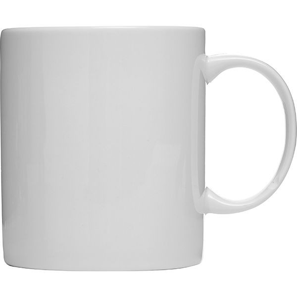 Кружка «Кунстверк»;фарфор;450мл;D=90,H=100,L=125мм;белый 