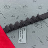 Пенал 3 секции, вкладка внутри, 140 х 210 х 40 мм, тканевый, Calligrata TOP Block  Котик 
