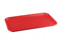 Красный прямоугольный поднос (52,5х32,5 см)