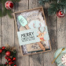 Новый год. Набор подарочный Доляна Merry Xmas: варежка-прихватка, лопатка силикон