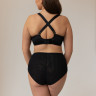 Бюстгальтер plus size с декоративными бретелями