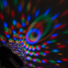 Световой прибор «Хрустальный шар» 17.5 см, динамик, свечение RGB, 220 В