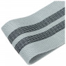 Фитнес-резинка ONLYTOP HEAVY, 42х8,2х0,3 см, нагрузка 15-25 кг, цвет серый