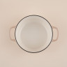 Кастрюля чугунная с эмалированным покрытием SL Home, d=24,5 см, h=11 см, цвет бежевый