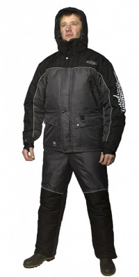 Зимний костюм для рыбалки Canadian Camper Denwer Pro цвет Black/Gray