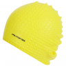 Шапочка для плавания взрослая ONLYTOP Swim, для длинных волос, силиконовая, обхват 54-60 см, цвета МИКС