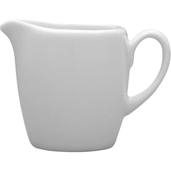 Белый фарфоровый молочник «Любяна» (объем 50 мл.) 