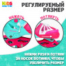 Роликовые коньки раздвижные ONLYTOP, р. 38-41, светящиеся колёса PU 70 мм