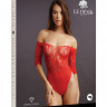 Эффектное боди Crotchless Rhinestone Teddy