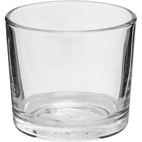 Стеклянный подсвечник (объем 100 мл.) 