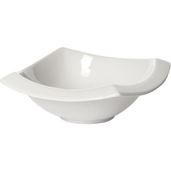 Салатник «Кунстверк» квадратный;фарфор;400мл;,H=53,L=165,B=165мм;белый 