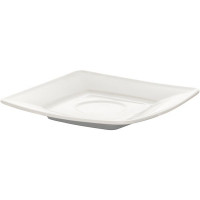 Блюдце «Виктория»;фарфор;,H=15,L=149,B=149мм;белый