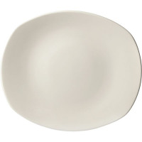 Тарелка «Тэйст» мелкая;фарфор;,L=25,5,B=22,5см;белый
