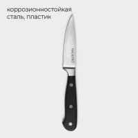 Нож для овощей кухонный Magistro Fedelaso, длина лезвия 8,9 см
