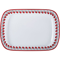 Прямоугольная тарелка «Мезень» (27х15,3 см)