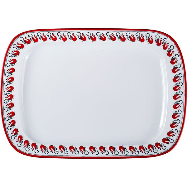 Прямоугольная тарелка «Мезень» (27х15,3 см) 