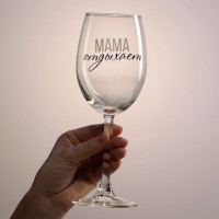 Бокал для вина «Мама отдыхает», 360 мл