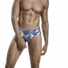 Фиолетовые плавки с принтом в виде цветных мазков Tide Swimsuit Brief
