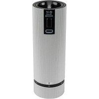 Мельница для соли «Лайн» электрическая с USB зарядкой;алюмин.;,H=15см;граф.