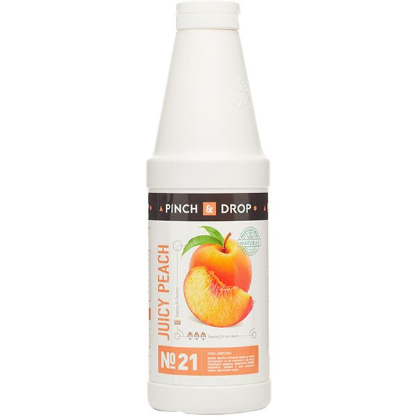 Топпинг «Персик» Pinch&amp;Drop 1 кг;пластик;D=8,H=26см 