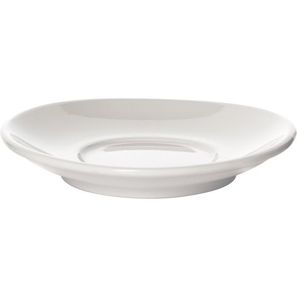 Блюдце «Кунстверк»;фарфор;D=150/70,H=23мм;белый 