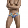 Яркие плавки с принтом в виде листьев и туканов Aves Swimsuit Brief