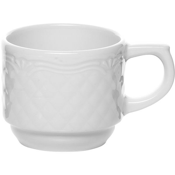 Чашка кофейная «Афродита»;фарфор;100мл;D=6,H=5,L=8см;белый 