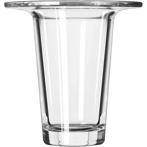 Креманка «Капелло» с блюдцем;стекло;240мл;D=120/50,H=132мм;прозр. 