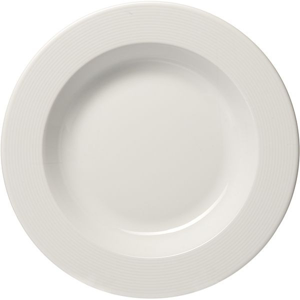 Тарелка глубокая «Это Рома»;фарфор;300мл;D=22,5см;белый 