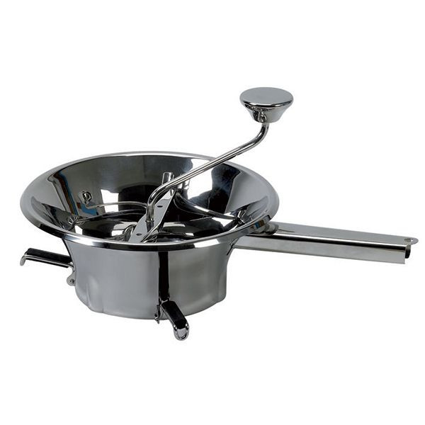 Машинка для протирки пюре+3 диска;сталь нерж.;D=24см;металлич. 