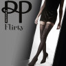 Колготки с имитацией чулок на ажурной резинке Flirty