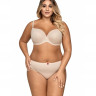 Элегантный бюстгальтер plus size с уплотненными чашками из нежной микрофибры