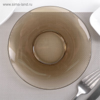 Блюдце Basilico, d=16 см, цвет коричневый