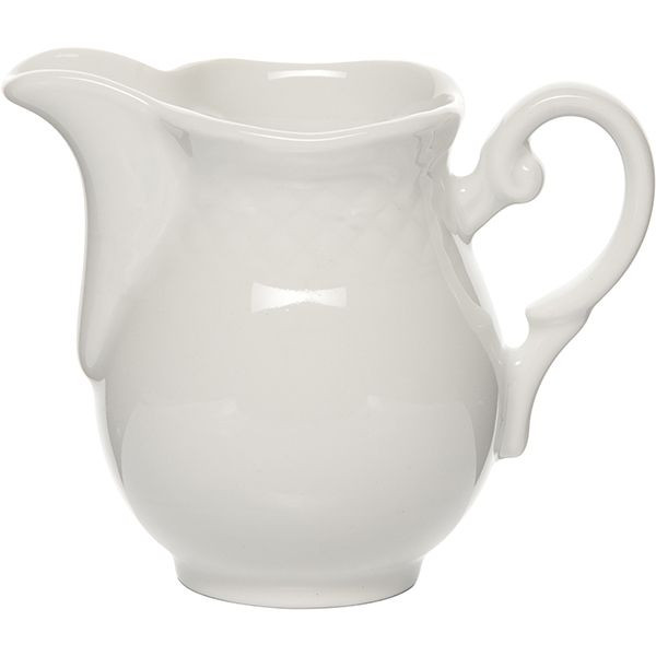 Молочник «Афродита»;фарфор;150мл;D=52,H=90,L=110мм;белый 