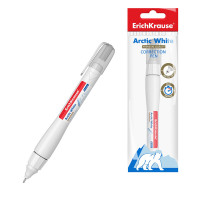 Ручка-корректор 6 мл, ErichKrause Arctic White, супер-белая, металлический наконечник