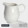 Кувшин фарфоровый Magistro «Бланш», 1 л, цвет белый