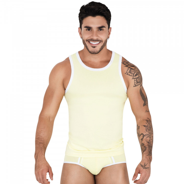 Желтая мужская майка Tethis Tank-Top 