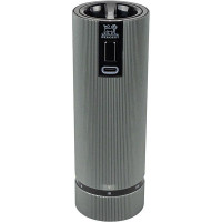 Мельница для перца «Лайн» электрическая с USB зарядкой;алюмин.;,H=15см;граф.