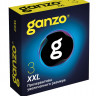 Презервативы увеличенного размера Ganzo XXL - 3 шт.