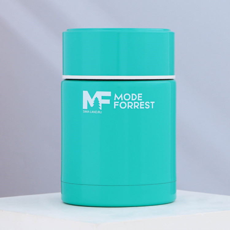 Бирюзовый термос для еды Mode Forrest (450 мл.) 