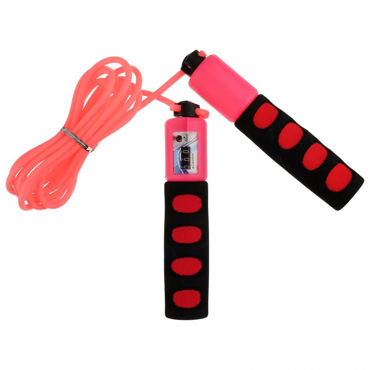 Скакалка ONLYTOP, со счётчиком, 2,8 м, цвета МИКС 