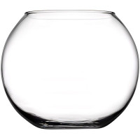 Ваза-шар «Флора»;стекло;0,8л;D=80,H=103мм;прозр.